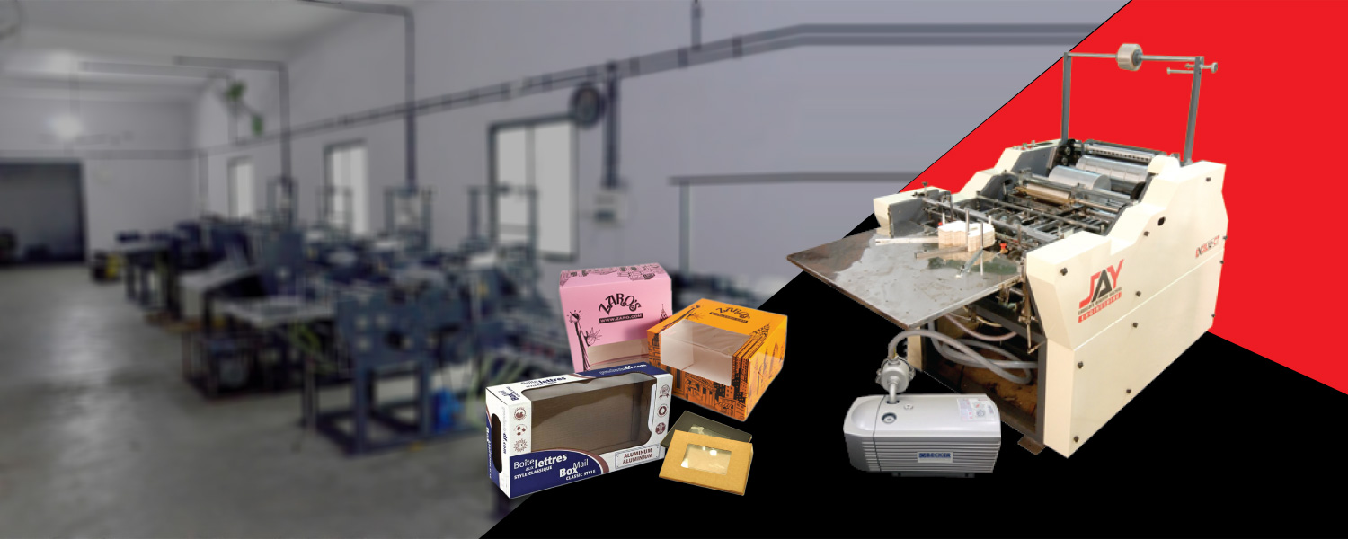 Manufactures of Envelopes & Carton Window Pasting Machine